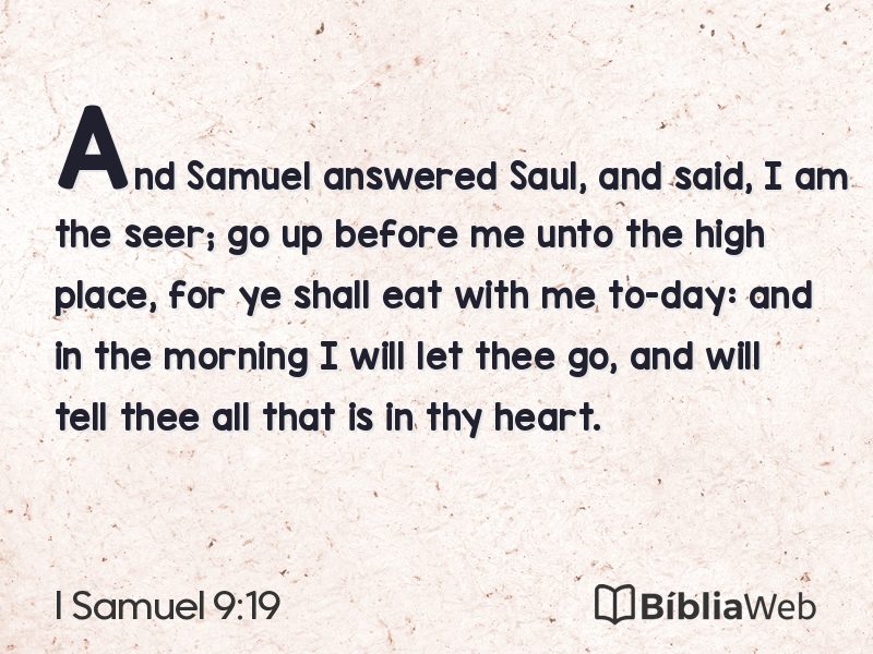 I Samuel 9:19 em imagem para compartilhar