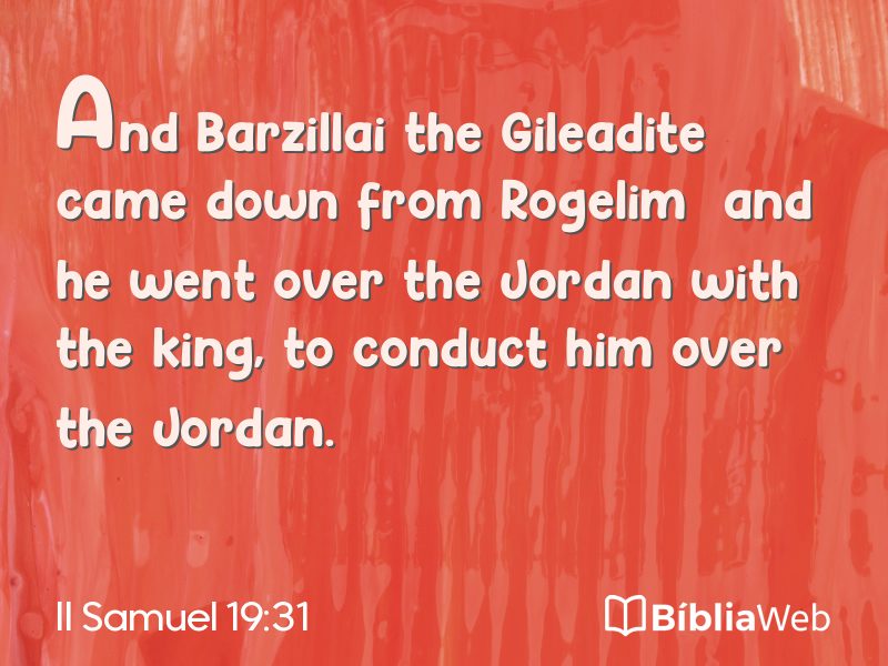 II Samuel 19:31 em imagem para compartilhar