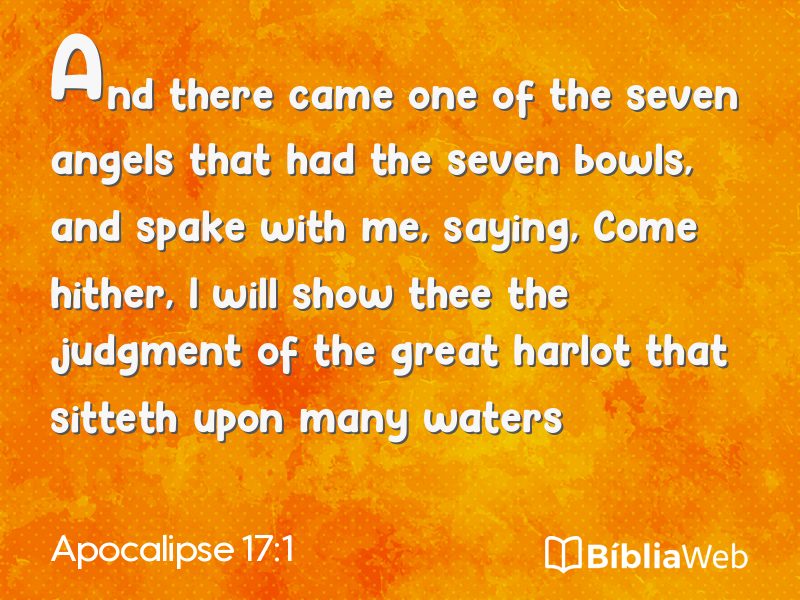 Apocalipse 17:1 em imagem para compartilhar
