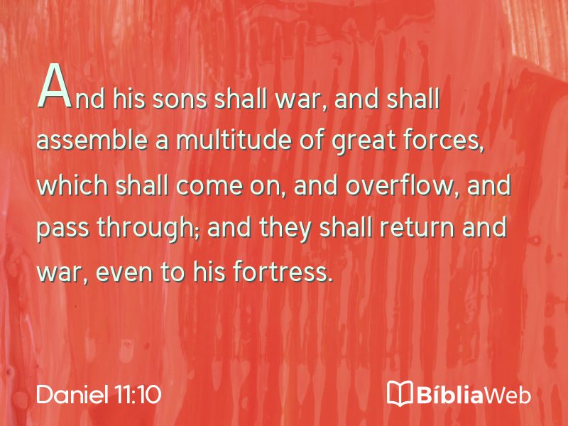 Daniel 11:10 em imagem para compartilhar