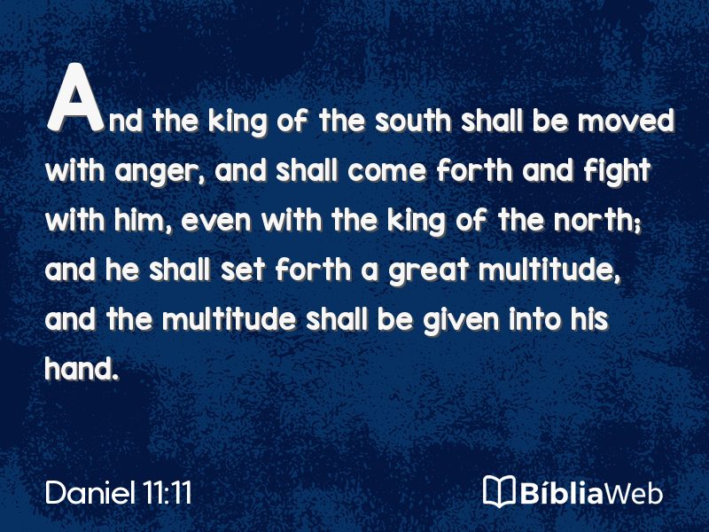 Daniel 11:11 em imagem para compartilhar