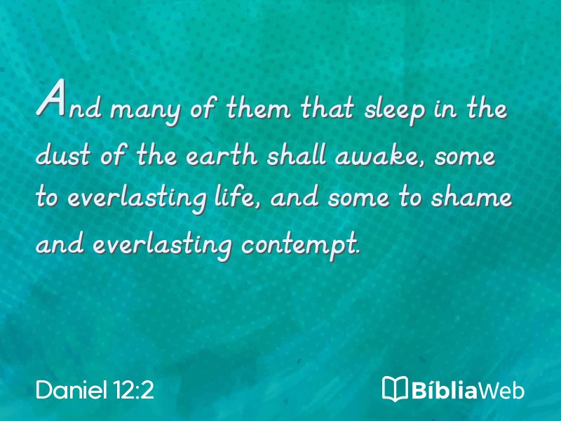 Daniel 12:2 em imagem para compartilhar