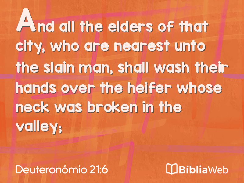 Deuteronômio 21:6 em imagem para compartilhar