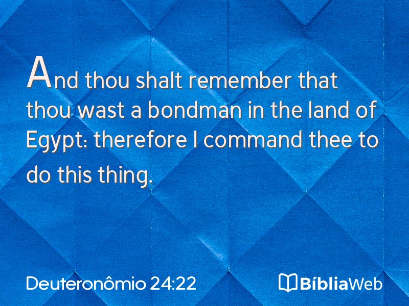 Deuteronômio 24:22 em imagem para compartilhar