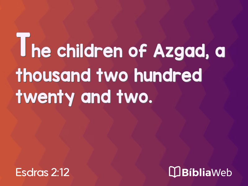 Esdras 2:12 em imagem para compartilhar