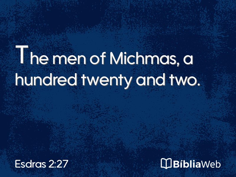 Esdras 2:27 em imagem para compartilhar