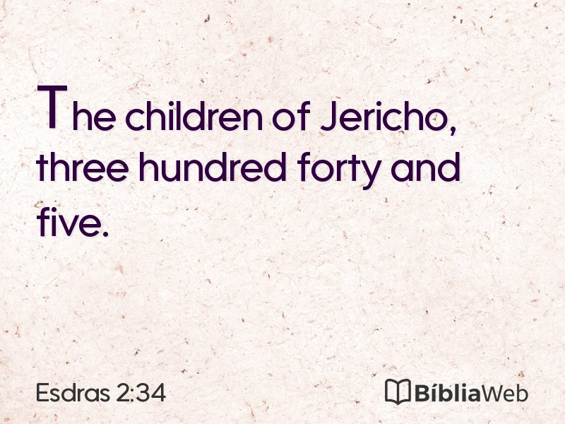 Esdras 2:34 em imagem para compartilhar