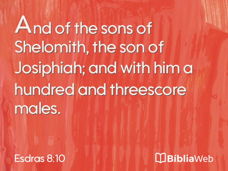 Esdras 8:10 em imagem para compartilhar