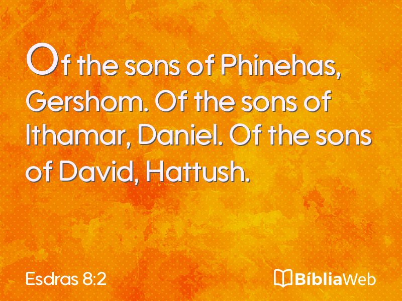 Esdras 8:2 em imagem para compartilhar