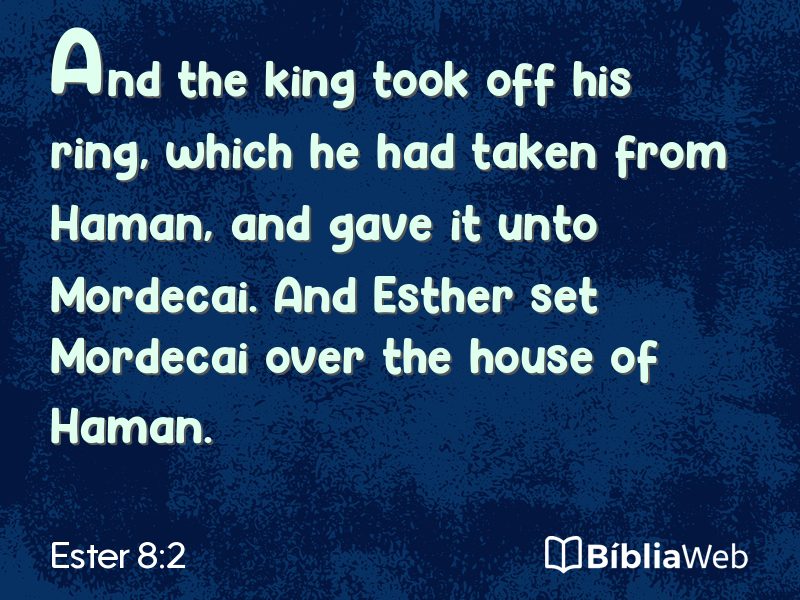 Ester 8:2 em imagem para compartilhar
