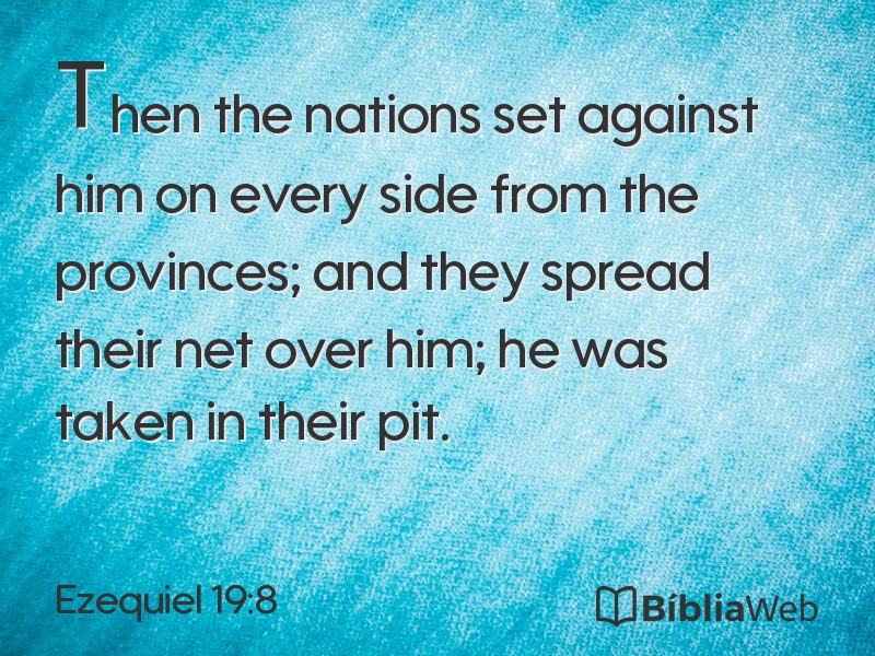 Ezequiel 19:8 em imagem para compartilhar