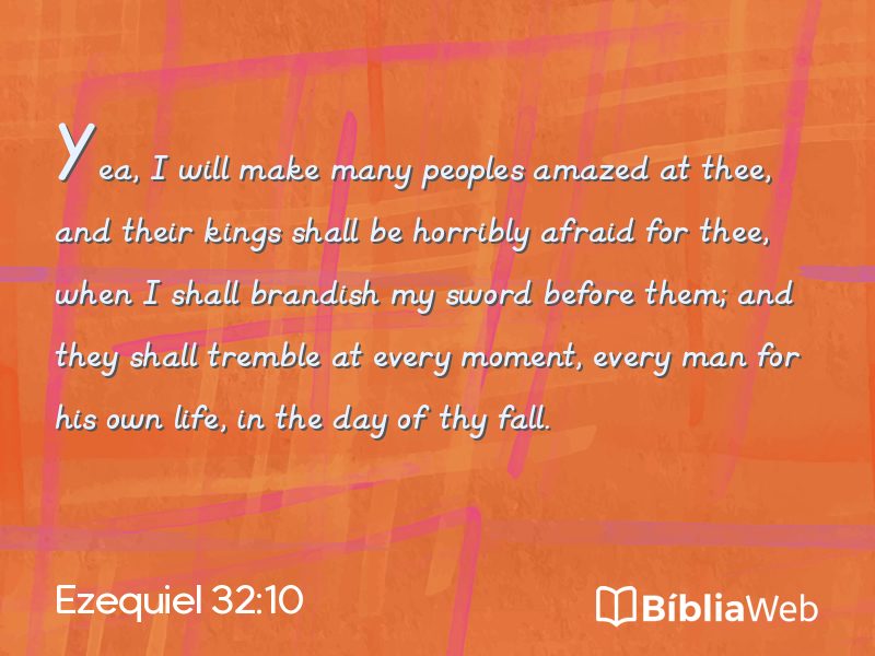 Ezequiel 32:10 em imagem para compartilhar