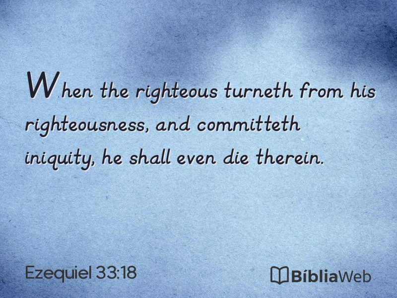 Ezequiel 33:18 em imagem para compartilhar