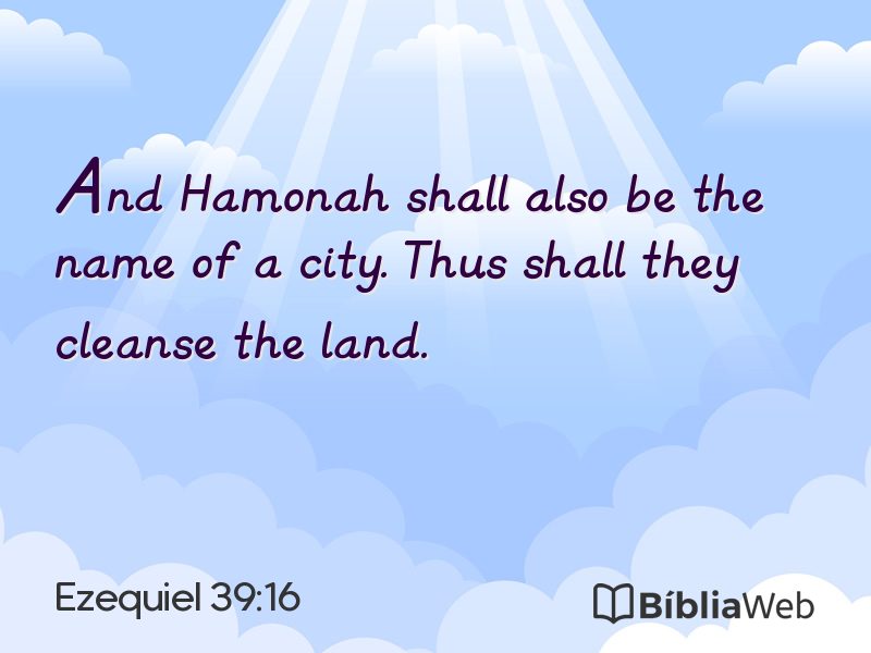 Ezequiel 39:16 em imagem para compartilhar