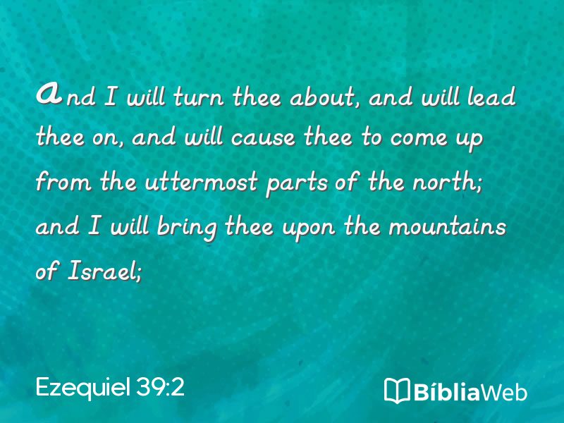 Ezequiel 39:2 em imagem para compartilhar