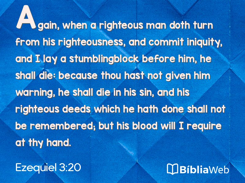 Ezequiel 3:20 em imagem para compartilhar
