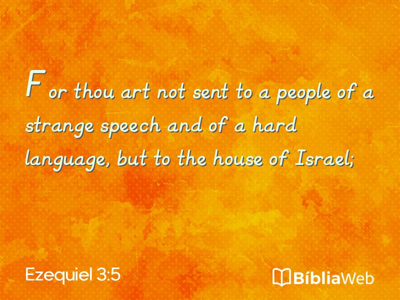 Ezequiel 3:5 em imagem para compartilhar
