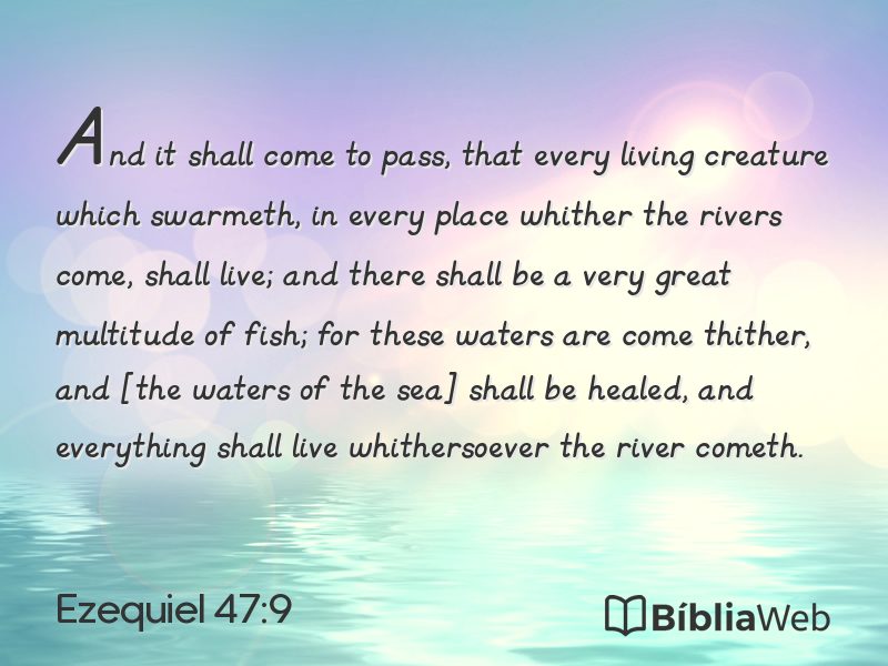 Ezequiel 47:9 em imagem para compartilhar