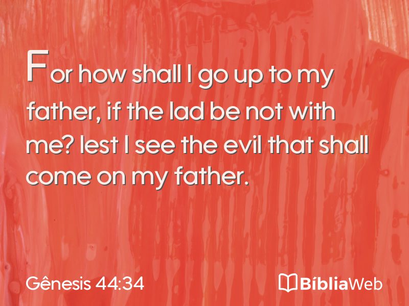 Gênesis 44:34 em imagem para compartilhar