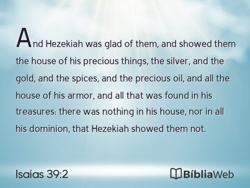 Isaías 39:2 em imagem para compartilhar