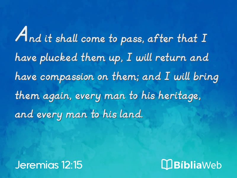Jeremias 12:15 em imagem para compartilhar