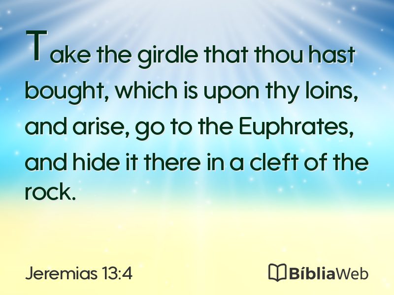 Jeremias 13:4 em imagem para compartilhar