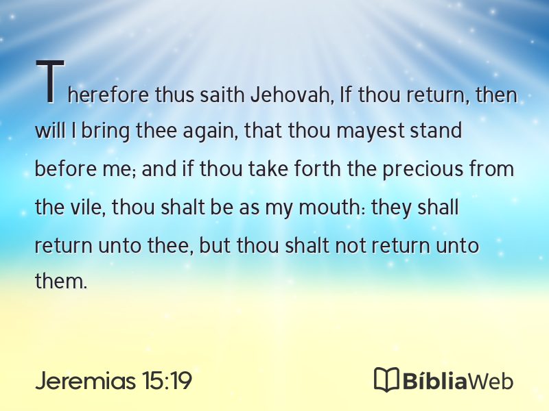 Jeremias 15:19 em imagem para compartilhar