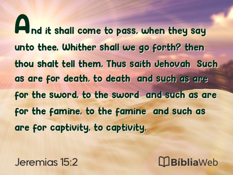 Jeremias 15:2 em imagem para compartilhar