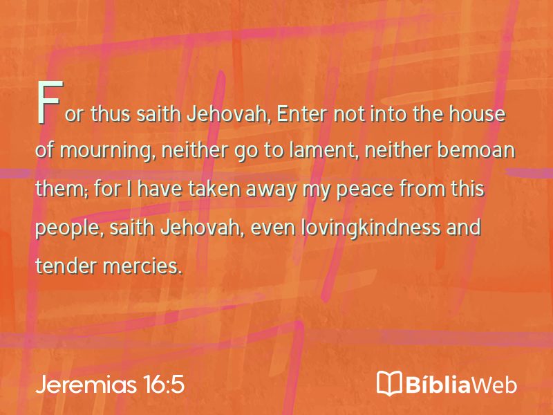 Jeremias 16:5 em imagem para compartilhar