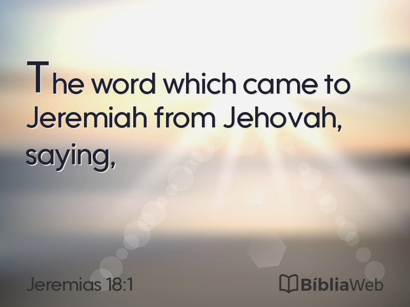 Jeremias 18:1 em imagem para compartilhar