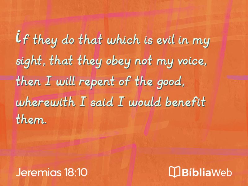 Jeremias 18:10 em imagem para compartilhar