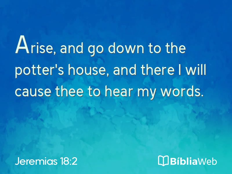 Jeremias 18:2 em imagem para compartilhar
