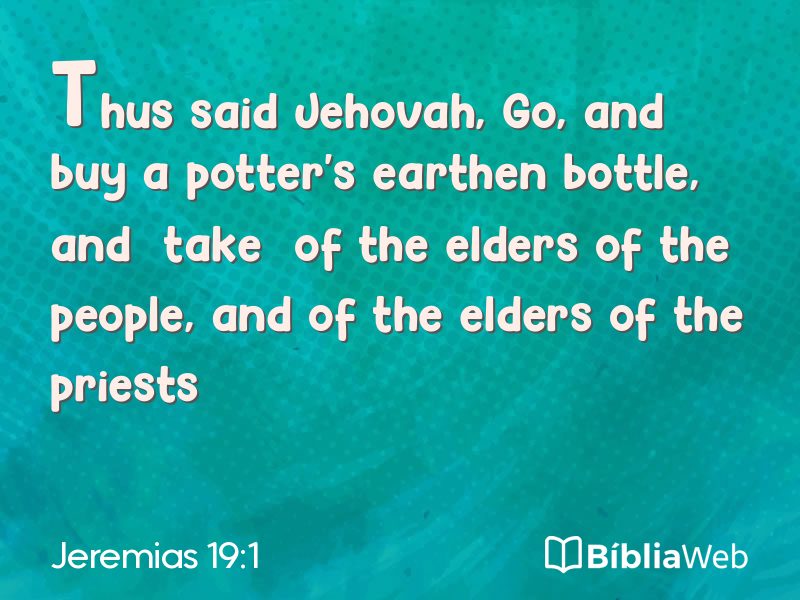 Jeremias 19:1 em imagem para compartilhar