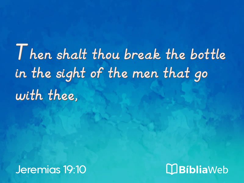 Jeremias 19:10 em imagem para compartilhar