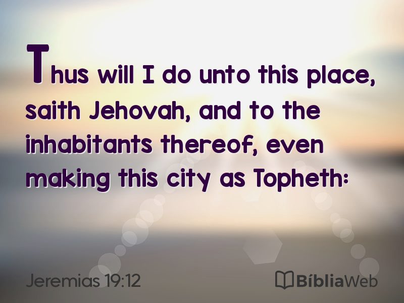 Jeremias 19:12 em imagem para compartilhar