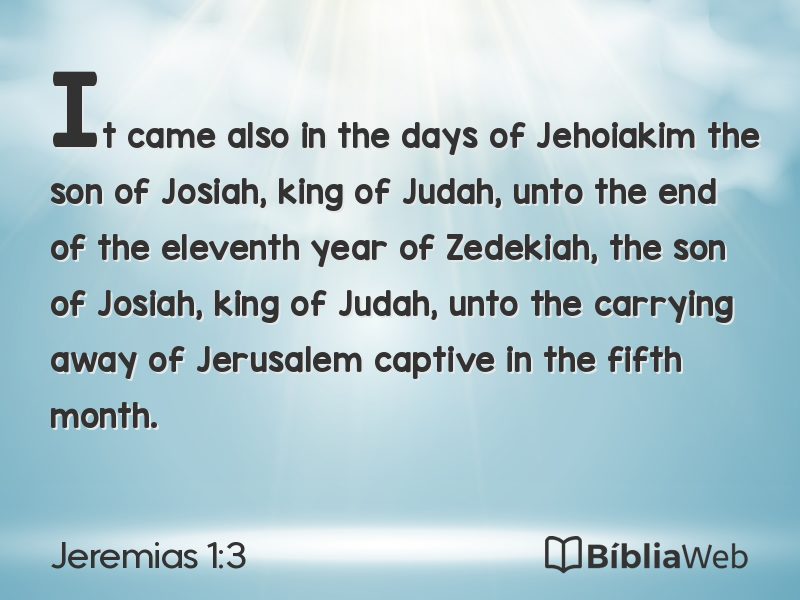 Jeremias 1:3 em imagem para compartilhar