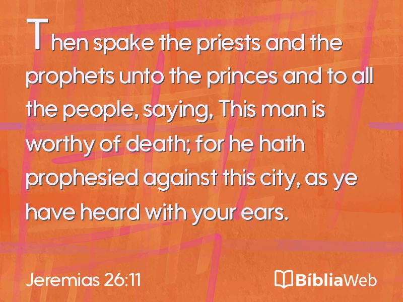 Jeremias 26:11 em imagem para compartilhar