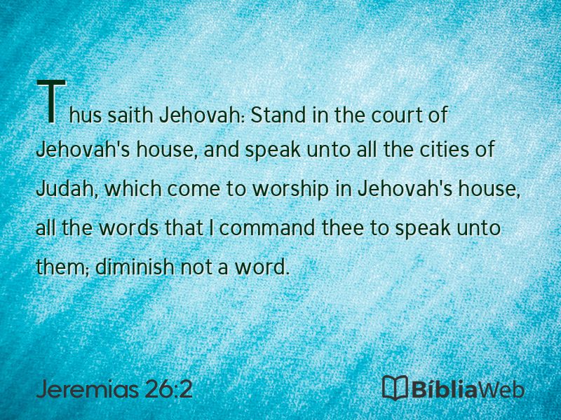 Jeremias 26:2 em imagem para compartilhar