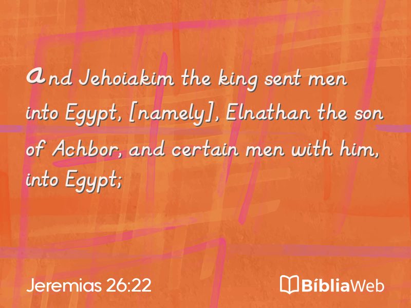 Jeremias 26:22 em imagem para compartilhar