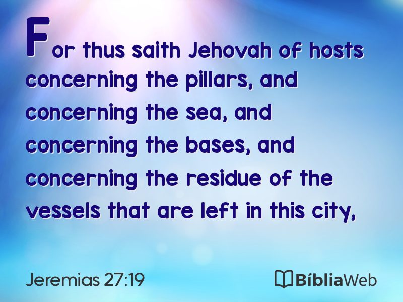 Jeremias 27:19 em imagem para compartilhar