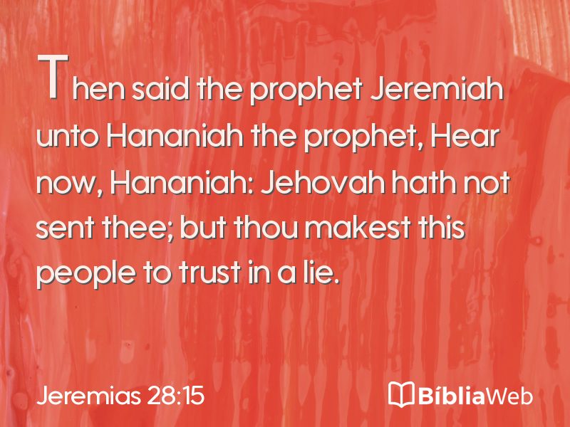 Jeremias 28:15 em imagem para compartilhar