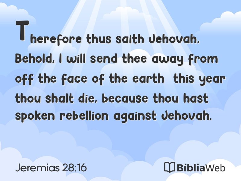 Jeremias 28:16 em imagem para compartilhar