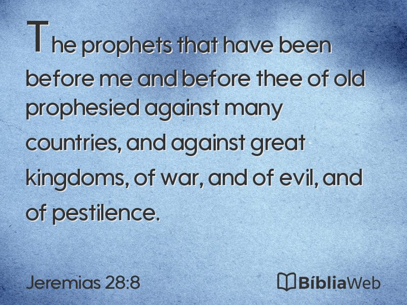 Jeremias 28:8 em imagem para compartilhar