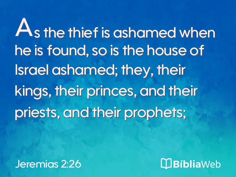 Jeremias 2:26 em imagem para compartilhar