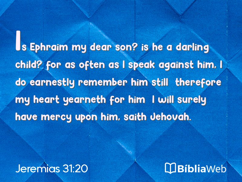 Jeremias 31:20 em imagem para compartilhar