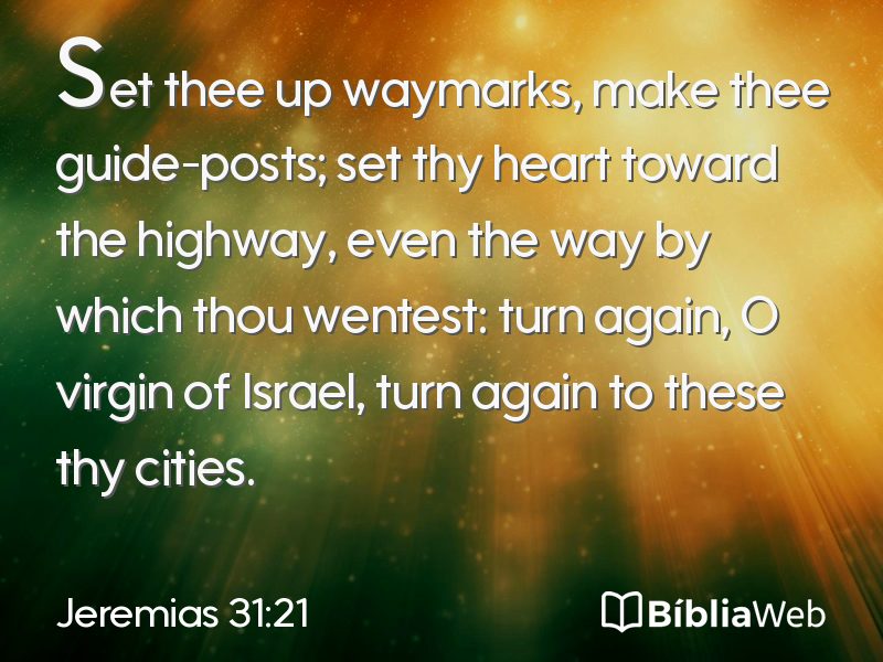 Jeremias 31:21 em imagem para compartilhar