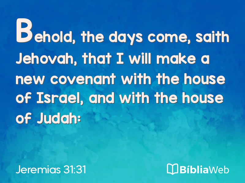 Jeremias 31:31 em imagem para compartilhar