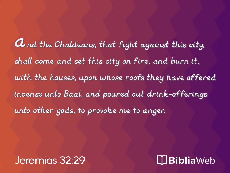 Jeremias 32:29 em imagem para compartilhar