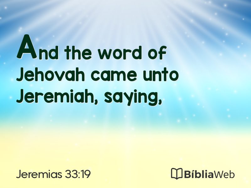 Jeremias 33:19 em imagem para compartilhar