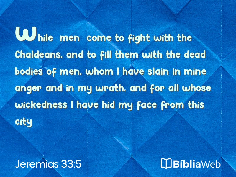 Jeremias 33:5 em imagem para compartilhar